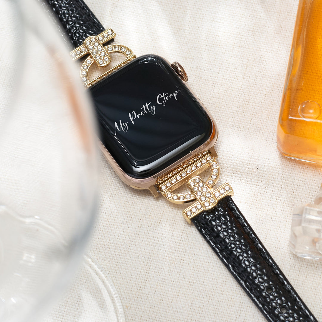 Correa Glam de piel para Apple Watch