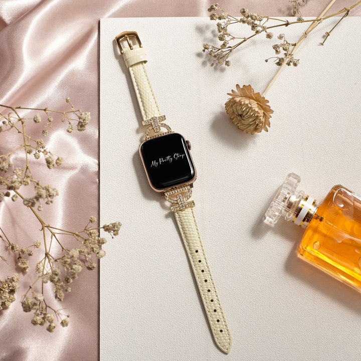 Correa Glam de piel para Apple Watch