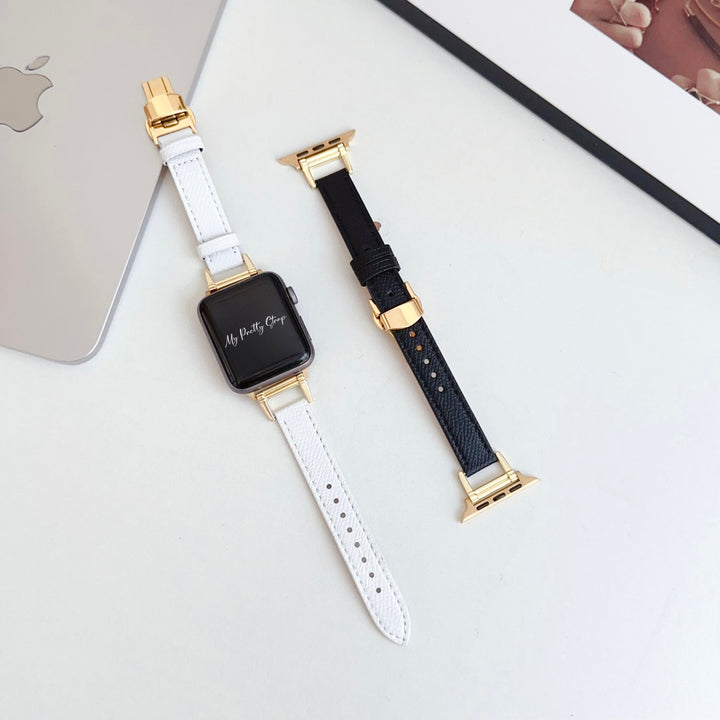 Correa de piel Bella para Apple Watch