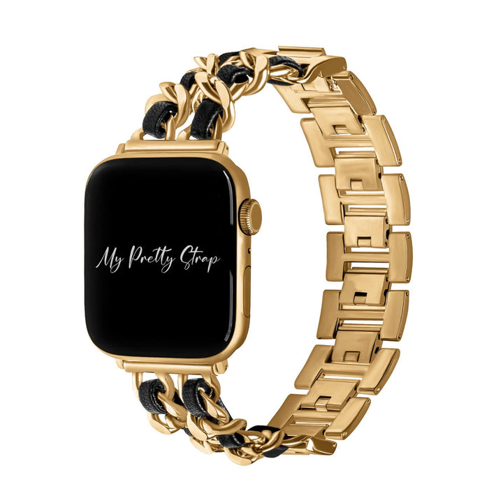 Negro y Oro - Correa Apple Watch