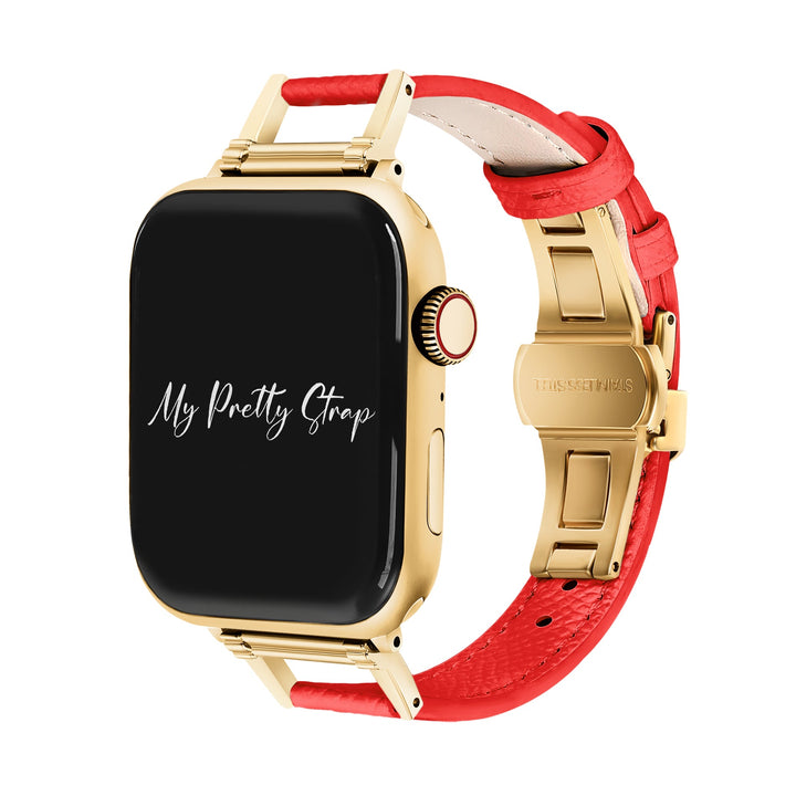 Correa Valentina de piel para Apple Watch