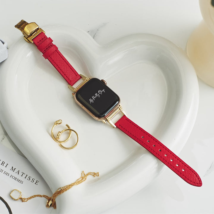 Correa Valentina de piel para Apple Watch